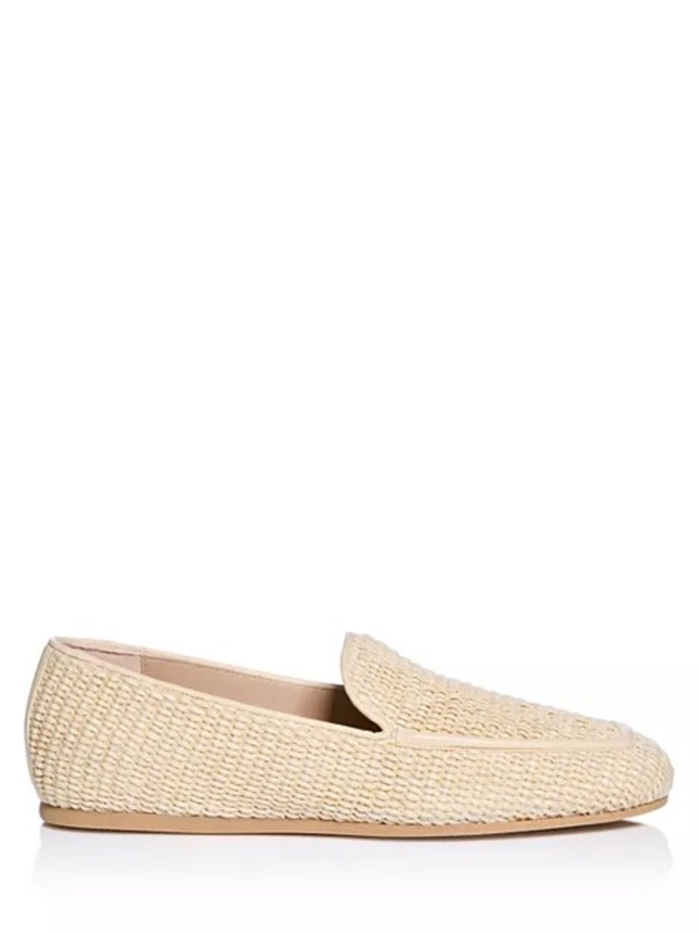 Stuart Weitzman Lee Loafer in Natural/Vanilla